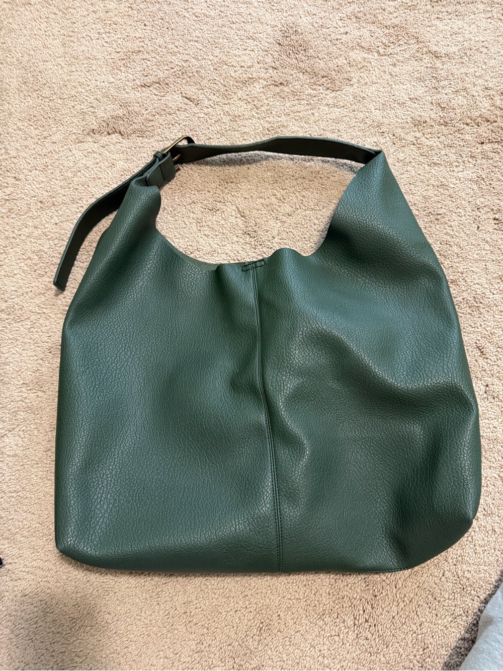 GAP Green Leather Hobo Bag - Shoulder Tote